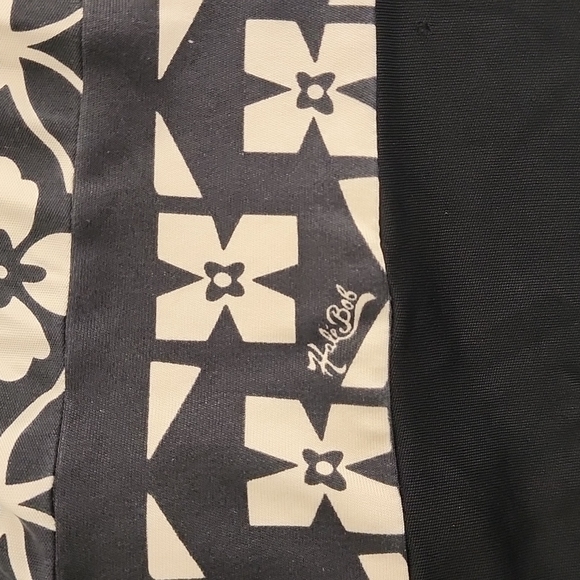 HALE BOB Studded Silk Blouse S Shirt Top Monogram 3/4 Sleeve No Wrinkle Travel - Picture 14 of 16